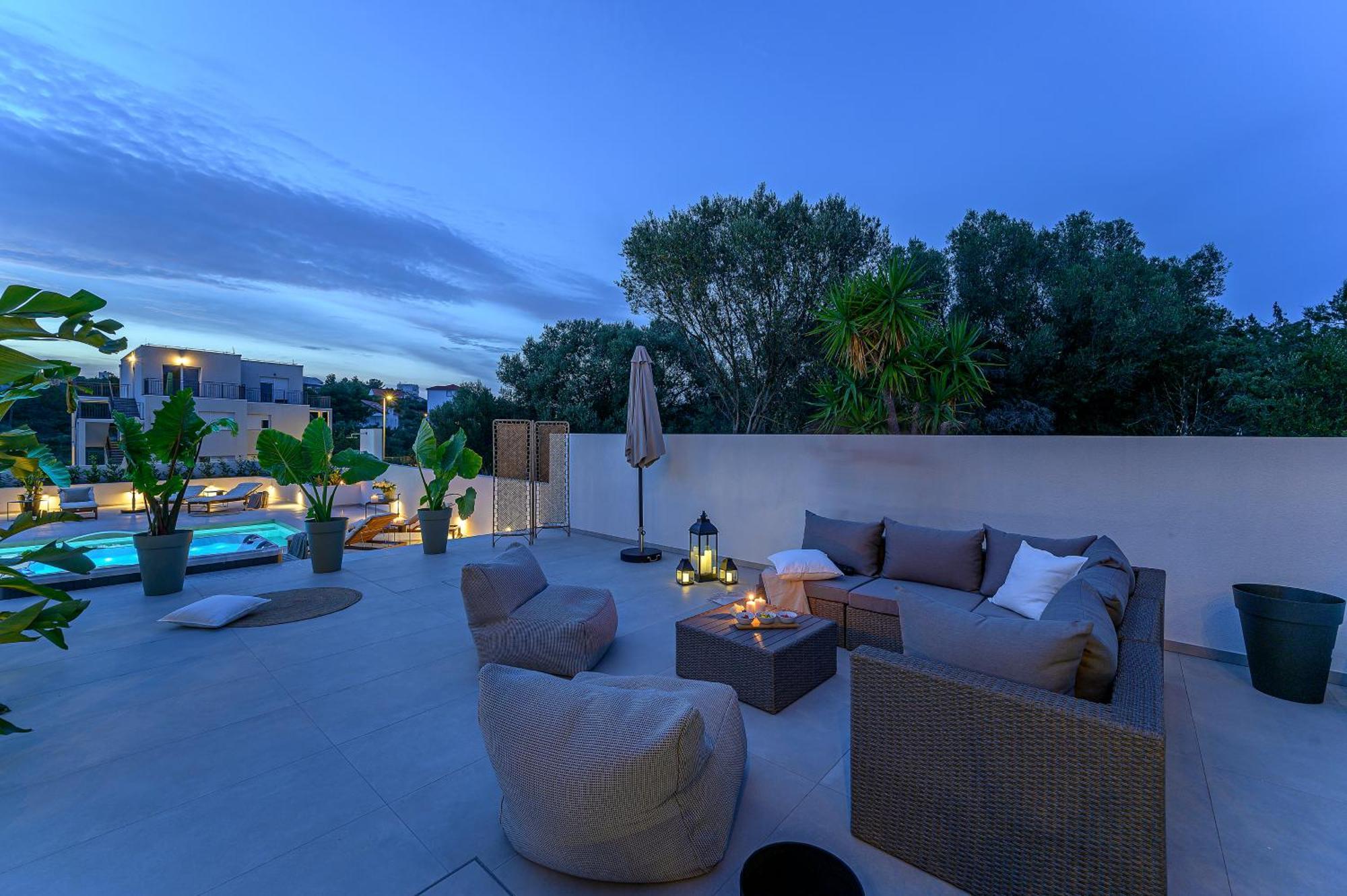 Villa Del Sogno Трогир Экстерьер фото